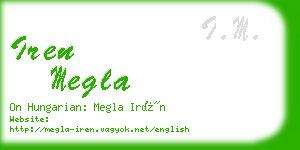 iren megla business card